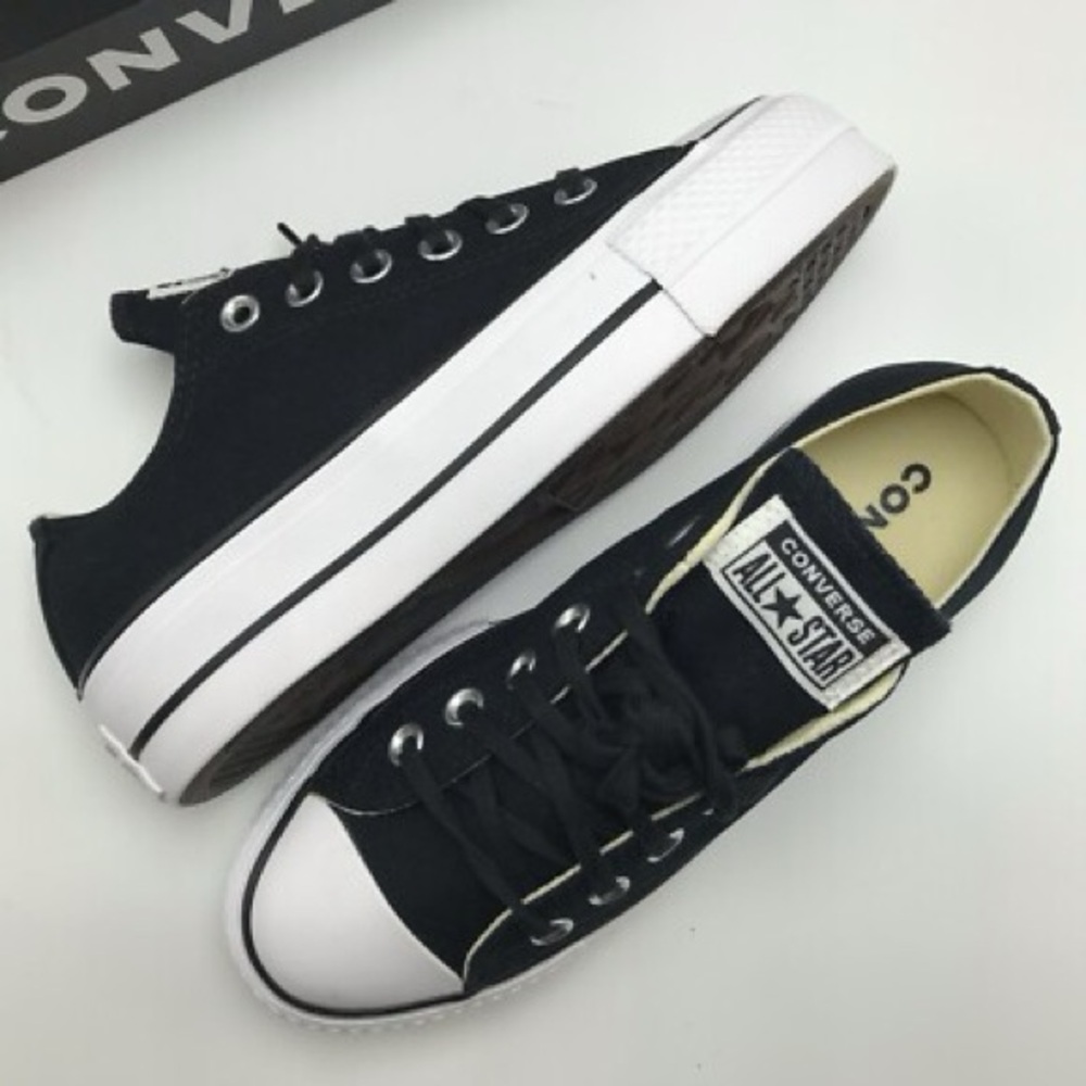 Converse All Star Black and White Low Tops